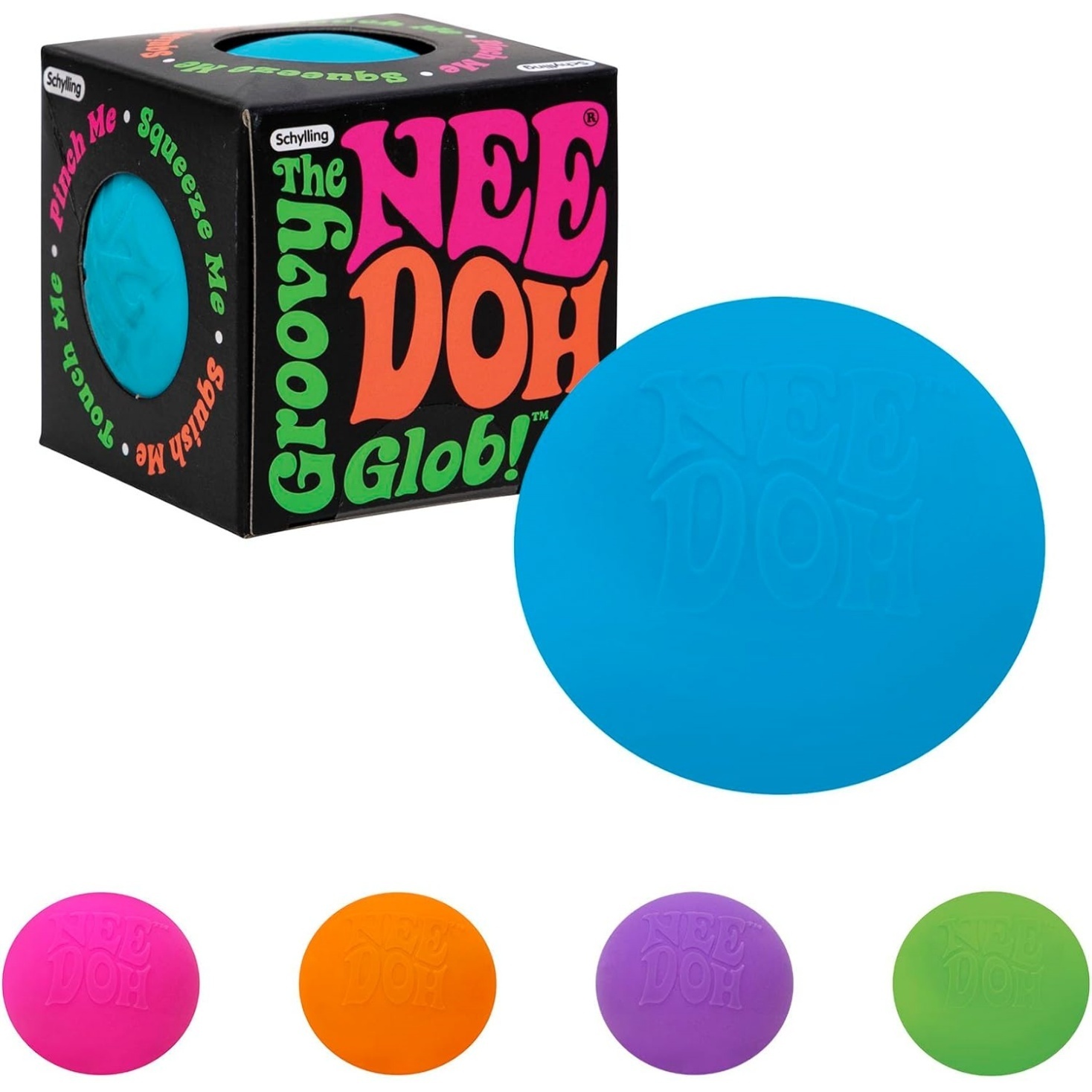 NeeDoh Original Sensory Ball - Blue - Image 8